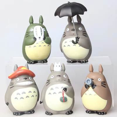 Hayao Miyazaki Totoro hand-made doll decoration 5 tetroo toy doll next door to Totoro