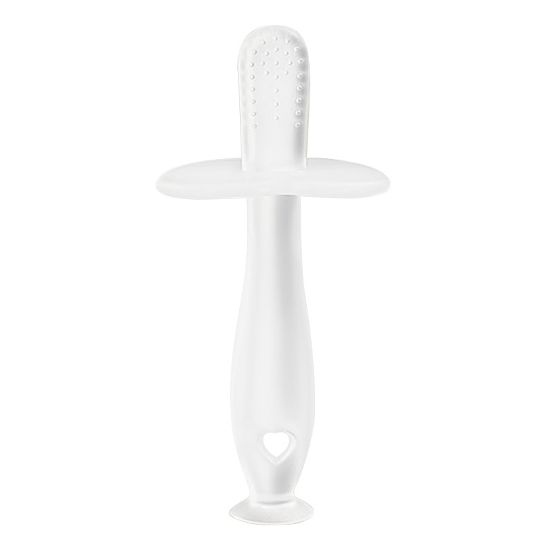 Boiled transparent teether stick-bag