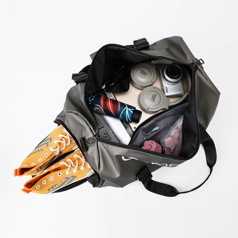 Short Distance Portable Travel Bag Dry and Wet Separate Large Capacity Shoulder Bag Sports Yoga Bag Fitness Bag Fashion Boating Bag