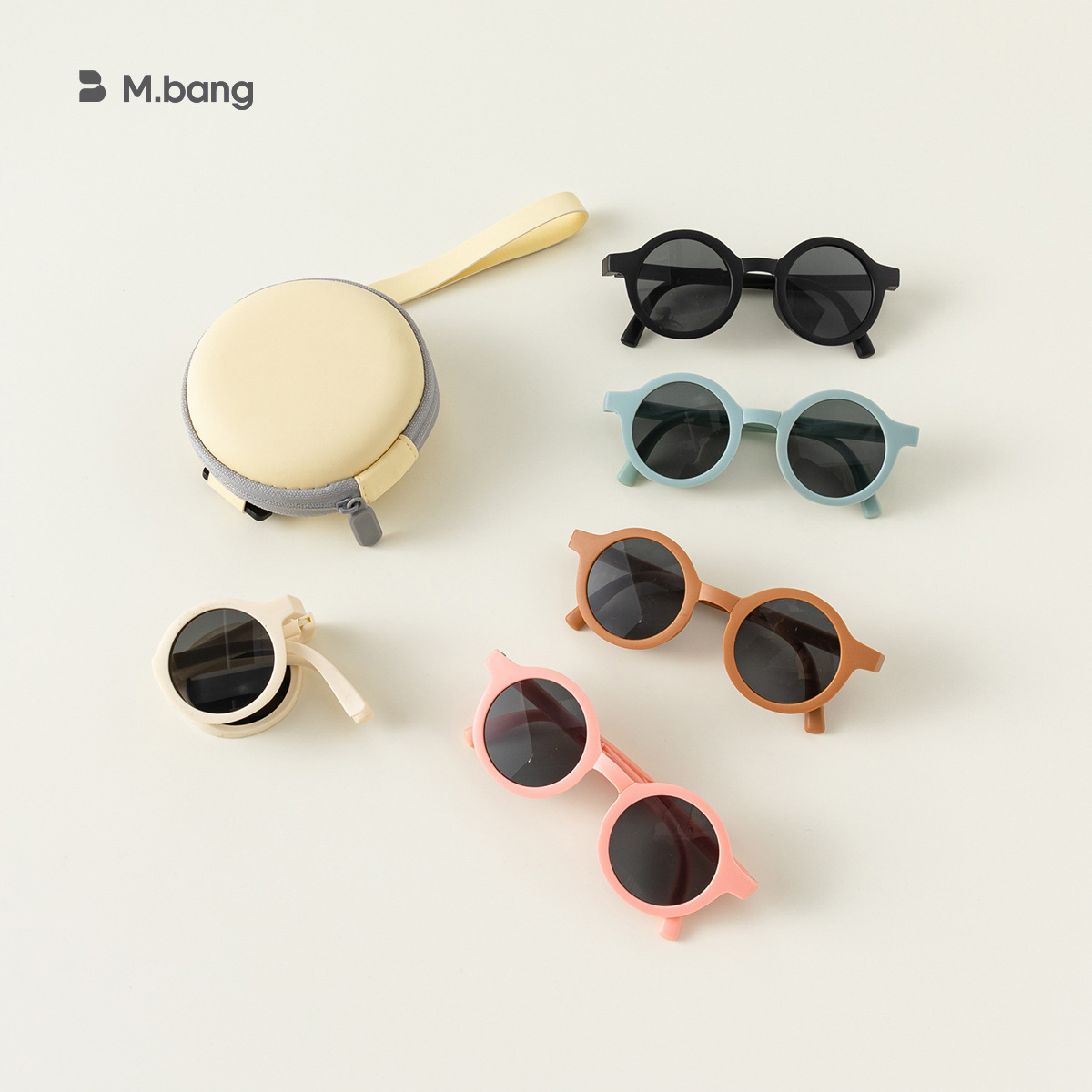 Yubao Children's Wear Children's Sunglasses Foldable Sunglasses Boys Sunscreen Glasses Girls Sunshade Glasses PS23001