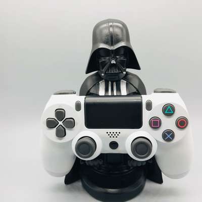 Star Wars Black Samurai Master Styling Mobile Phone Bracket Tree Man Mobile Phone Bracket Game Handle Bracket Ornaments