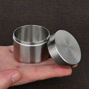 Stainless Steel Large Capacity Medicine Box Outdoor Waterproof Box Portable Portable Storage Box Tea Cans Metal Sealed Waterproof Bin
