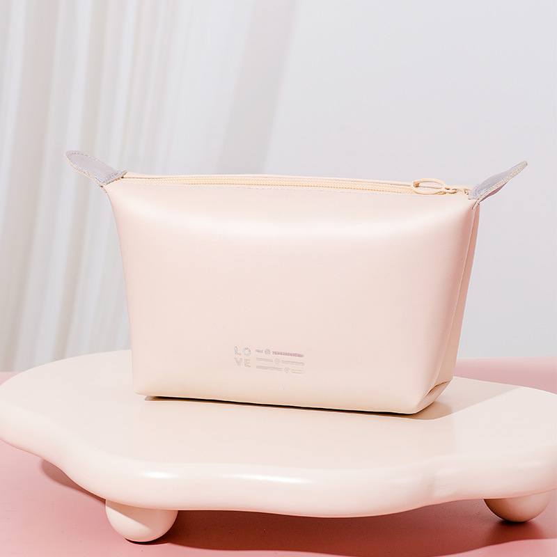 Fashion PU Cosmetic Bag Large Capacity Travel Wash Bag Cosmetic Storage Bag Waterproof Internet Celebrity Cosmetic Bag Wholesale