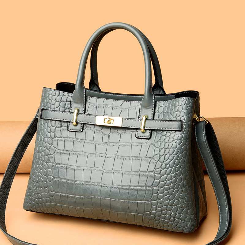 Bag Women's Bag New 2024 Crossbody Bag Women's Shoulder Bag Stone Pattern Atmospheric Women's Handbag Women's One-Piece Hair