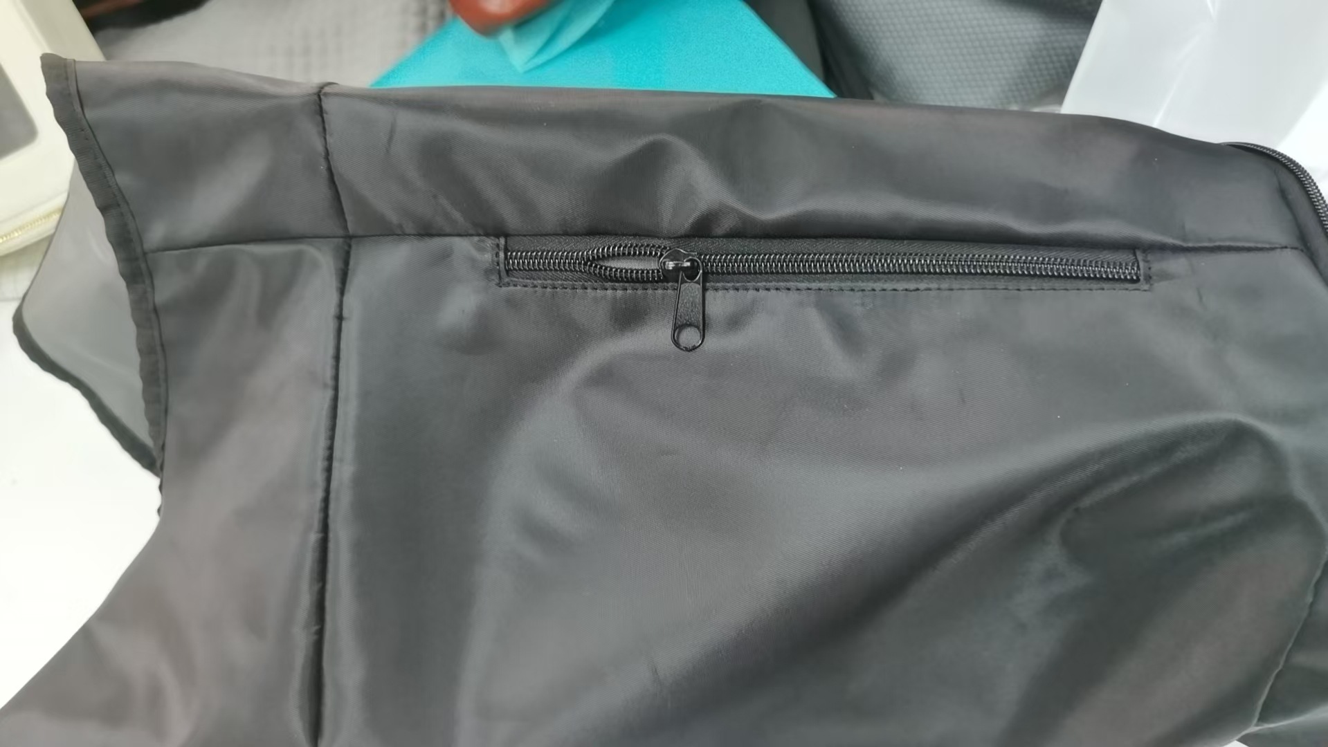Borsa per tappetino yoga, borsa lunga con apertura grande per tappetino yoga, tasca impermeabile e borsa per bottiglia d'acqua con coulisse_voghion.com