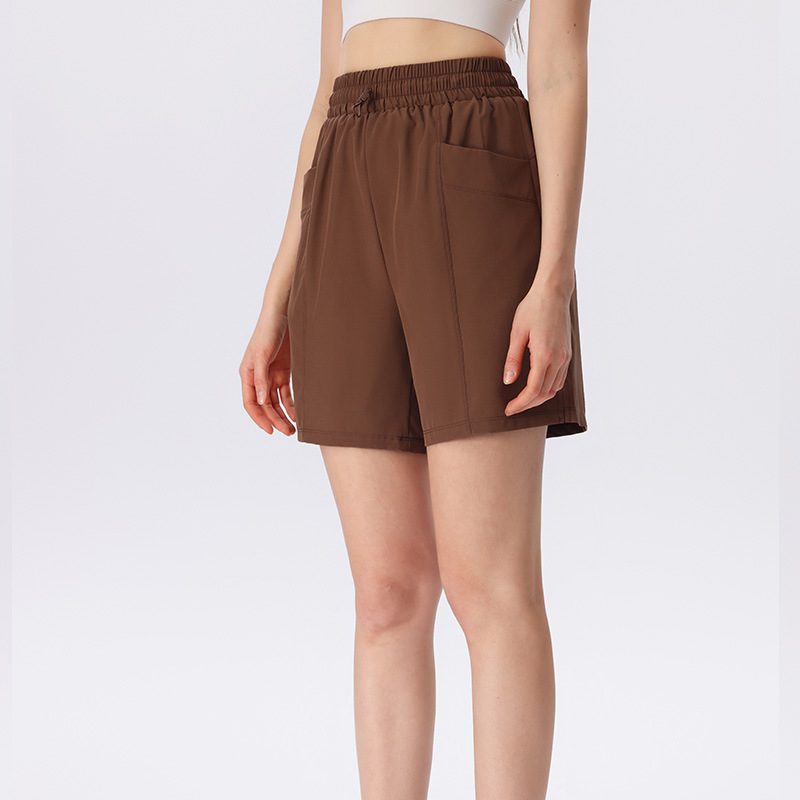 Summer new loose sports shorts women's running shorts quick-drying yoga fitness casual pants outer wear