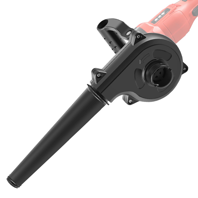 Angle Grinder Changed to Blower Powerful Small Household Hand-held Computer Dust-cleaning Soot-blowing Machine Changed to Blower Dust-drying Machine Dust Collector