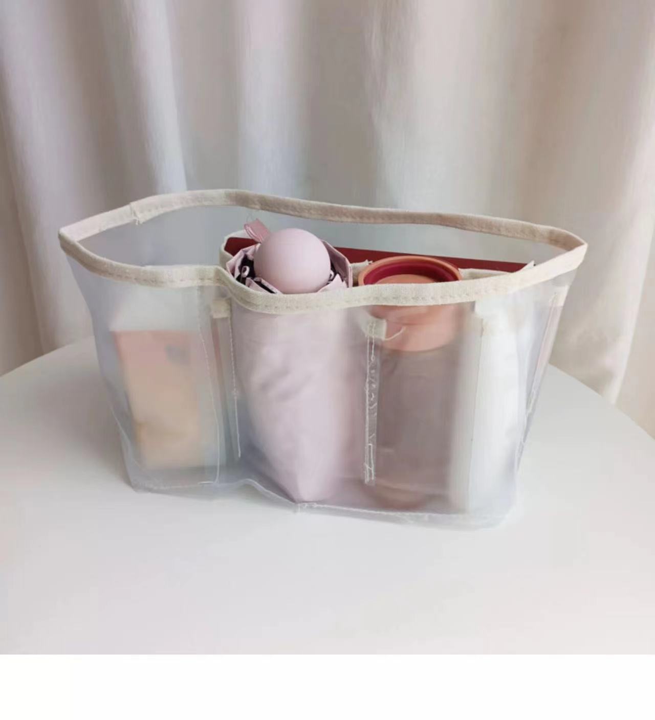 Korean-style Niche Patchwork Canvas Bag Large Capacity Multi-compartment Portable Mother and Baby Mummy Bag Practical Commuter Tote Bag_voghion.com