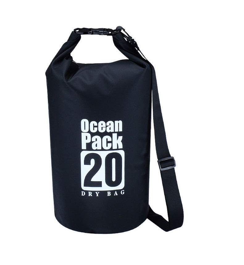 Factory Direct in stock outdoor waterproof bag waterproof bucket bag single shoulder double shoulder drifting bag swimming floating bag dry bag