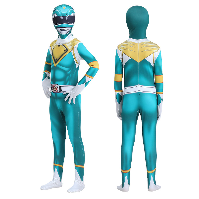 Dinosaur Team Tyrannosaurus Dragon King White Tiger Company Cos Children's Clothes cosplay Children's Tights
