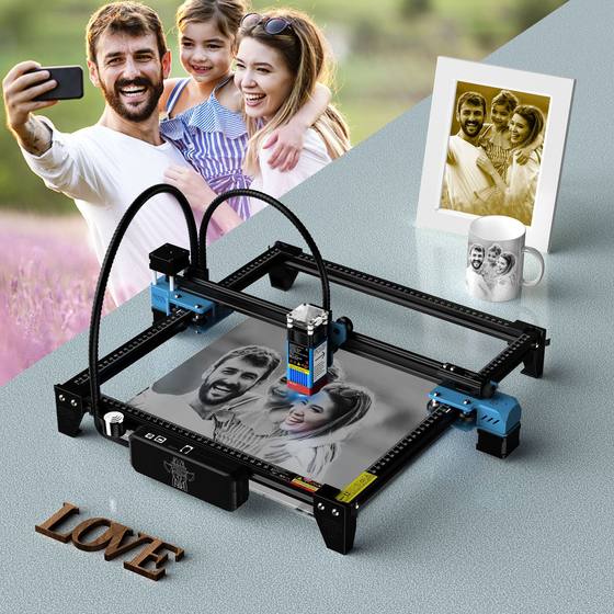 TWOTREES TTS-55PRO laser engraving machine 5.5W/40W cutting wood board engraving stainless steel acrylic