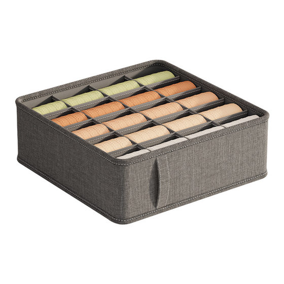 Underwear storage box household underwear socks compartment storage box student dormitory storage artifact underwear finishing box