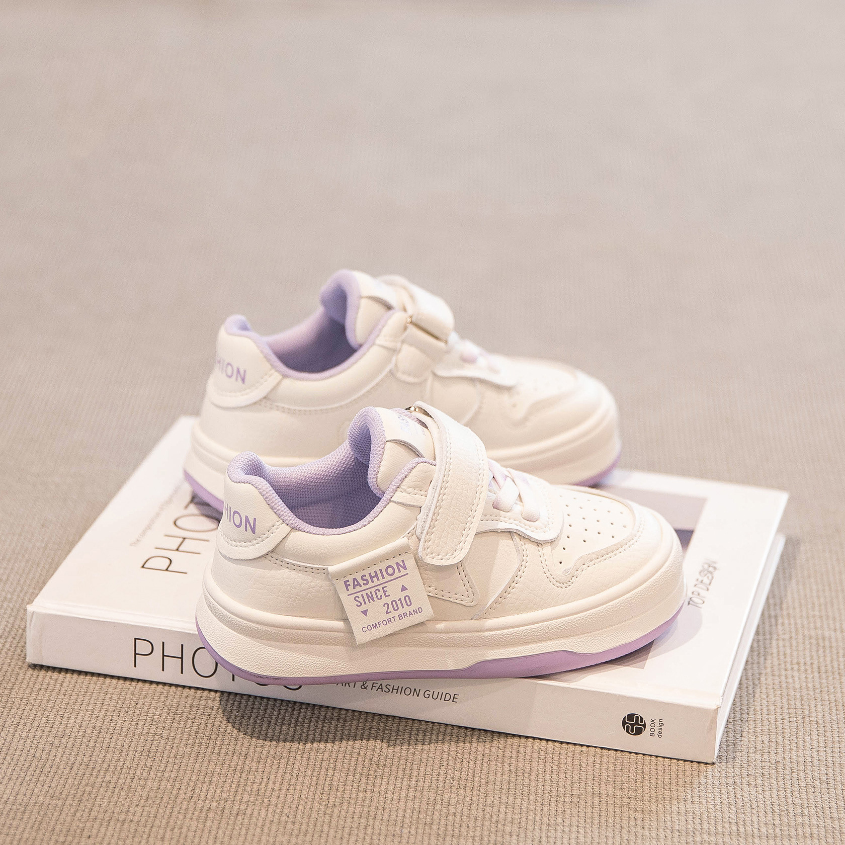 Girls' shoes sneaker 2023 spring new children's board shoes low-top fried street baby shoes middle and big children spring and autumn