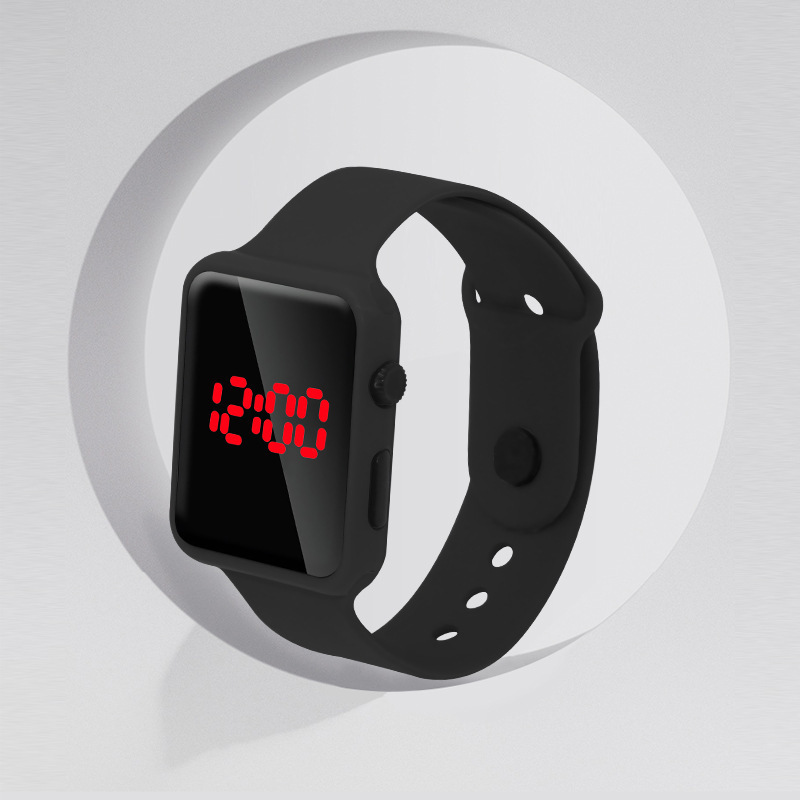 LED student popular sports watch fashion smart luminous couple men and women creative electronic watch factory wholesale