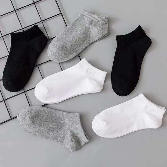 One-Piece Drop-Shipping Men's and Women's Four-Season Deodorant and Sweat-Absorbent Short Socks Disposable Socks Men's Cotton Socks
