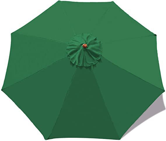Cross-border Outdoor Umbrella Outdoor Rainproof Sunshade Umbrella Courtyard Umbrella Outdoor Stall Umbrella Sun Umbrella Booth Replacement Umbrella Cover Cloth