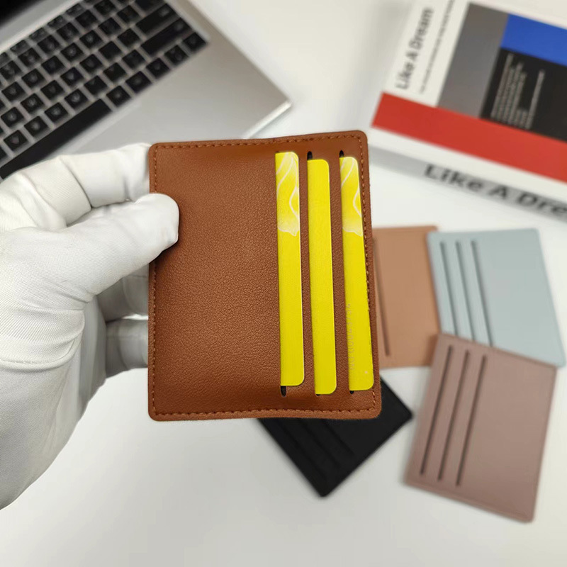 Simple Women's Short Card Bag Bank Card Credit Card Certificate Storage Card Holder