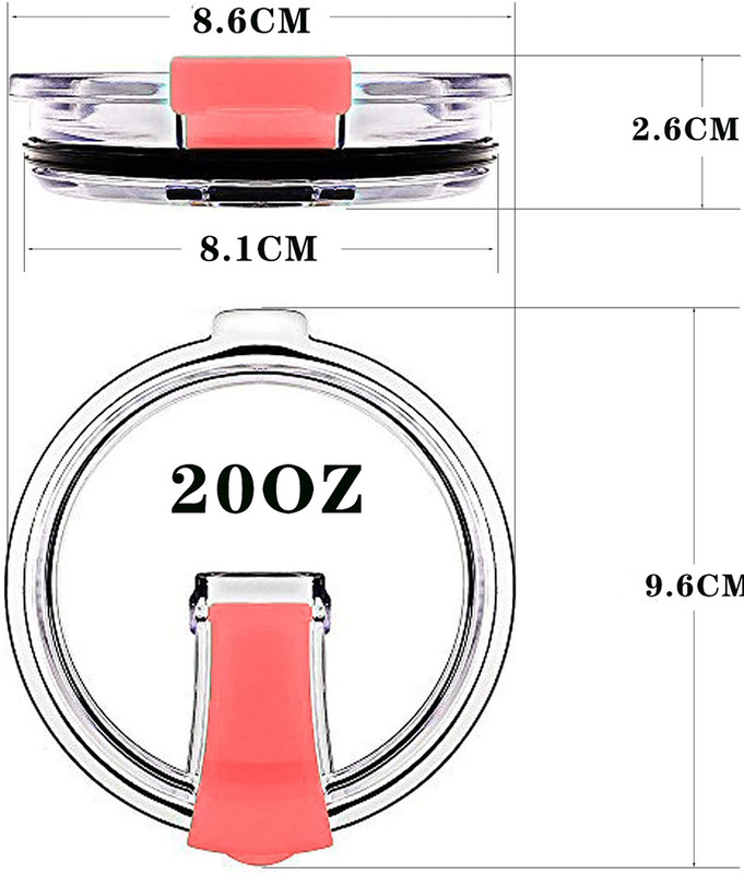 30 オンス車のカップフリップカバー密閉ガラス水カップ蓋アイスキューブタンブラーキャップ安全なフリップトップ車両飲料アクセサリー|undefined