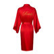 Morning Robe Female Bride Spring Summer Wedding Nightgown Bridesmaid Group Bride Wedding Pajamas Ice Silk Bathrobe Sexy Home Clothes Autumn