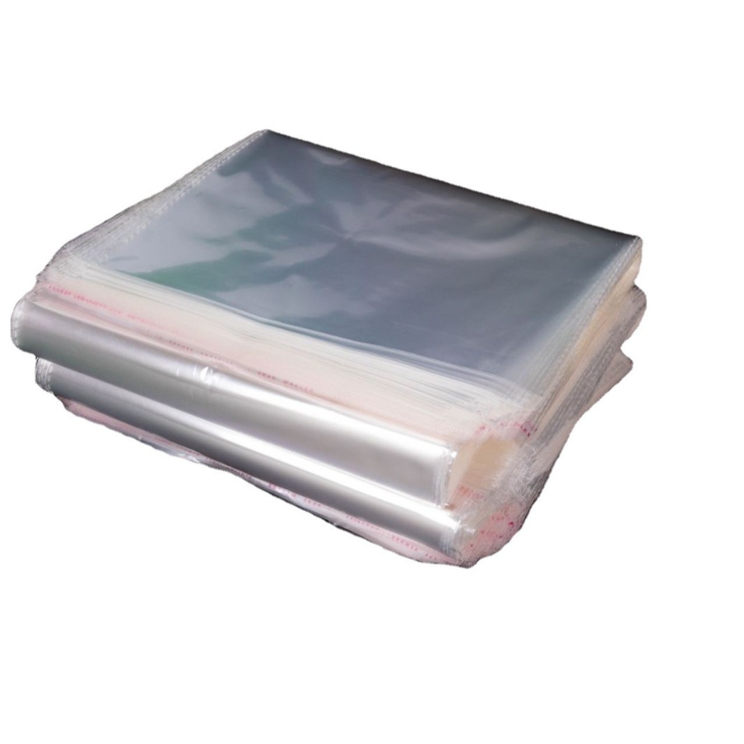 in stock opp bag 5 silk 8 silk transparent plastic packaging bag opp self-adhesive bag garment bag opp self-adhesive bag
