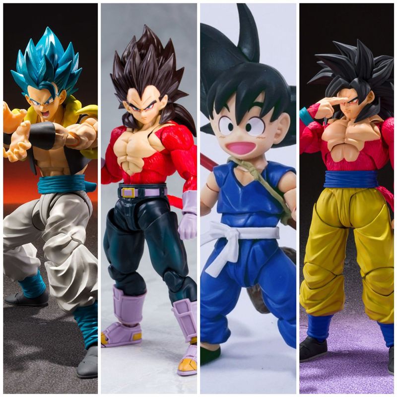 ドラゴンボール Gt 超サイヤ人 4 孫悟空アクションフィギュア箱入りハンドヘルド模型玩具スーパー 4 悟空人形高品質 Pvc 素材|undefined