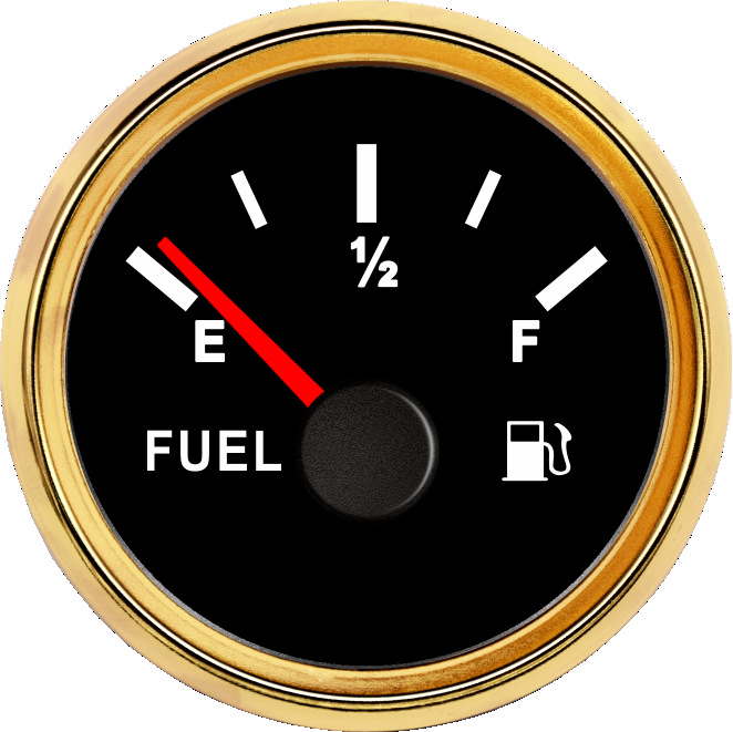 SJ series DN52mm pointer type oil level gauge fuel gauge fuel gauge 240-33 ohm for modified vehicles