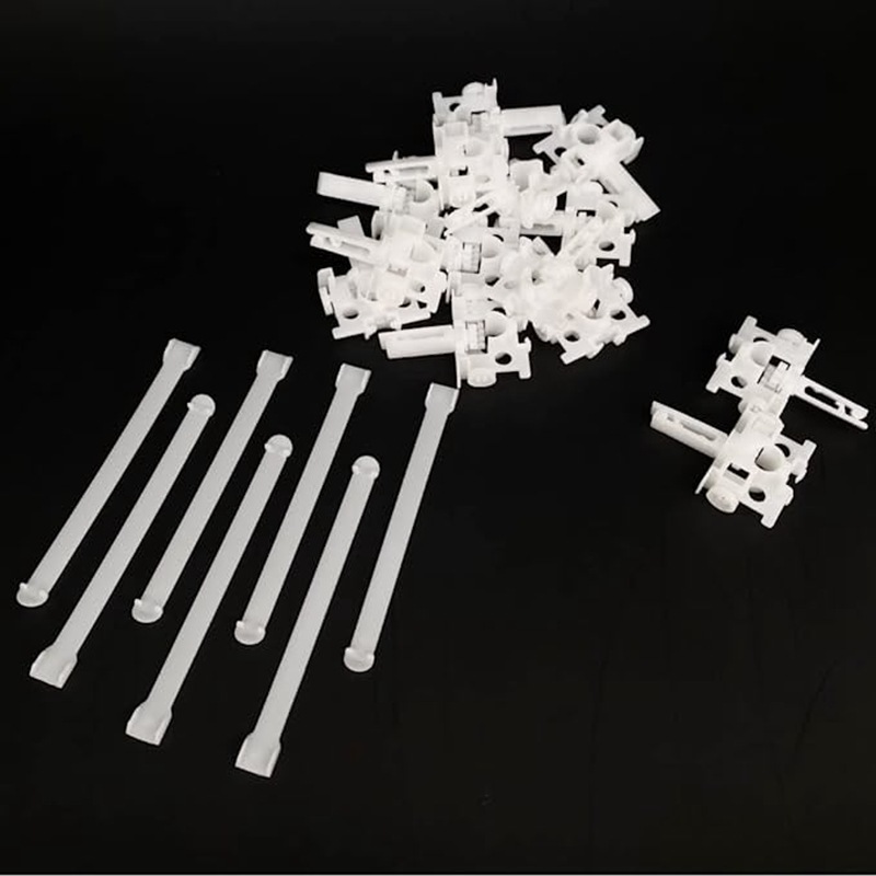 Cross-border retail 12 stick pulleys 12 connecting pieces suit curtain detachable easy-loss accessories