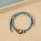 3# green multicolored single brown-green