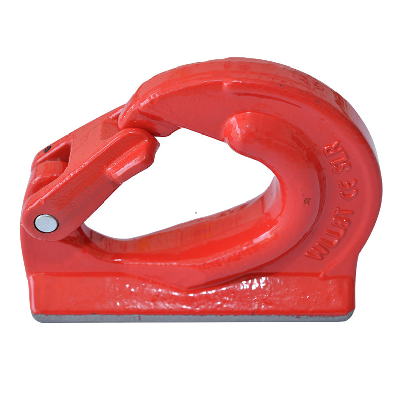 Shenli Welding Hook Towing Hook Hook Alloy Steel Lifting Thick Forklift Hook Excavator Hook Sling