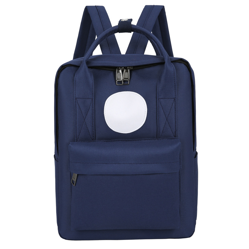 Primary school student schoolbag custom printing LOGO kindergarten children's schoolbag training class advertising raw materials portable schoolbag