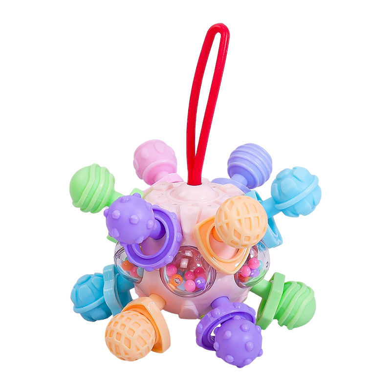 Трансграничный Манхэттен Атомный мяч Hand Grab Ball Детские игрушки Раннее образование Укус Силикон Вареный Октябрь Amazon