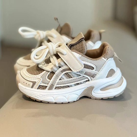 2024 Spring and Autumn New Children's sneaker Boys' Breathable Mesh Shoes Girls Baby Shoes Torre Shoes Wholesale