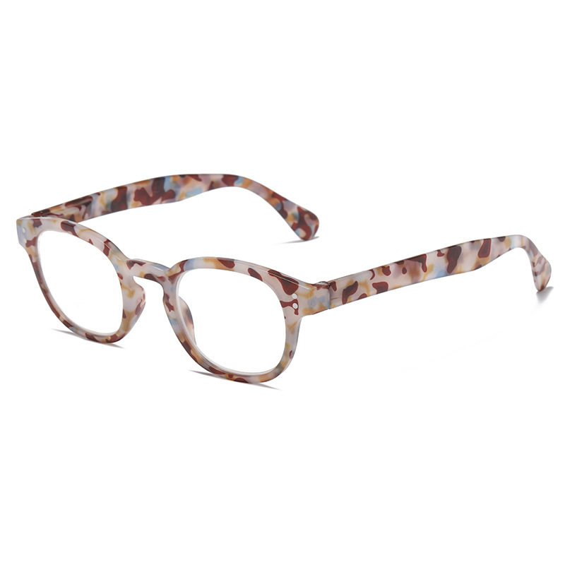 Cross-Border fashion new PC jelly bag Jade elegant radiation-proof reading reading presbyopic glasses 8227-1