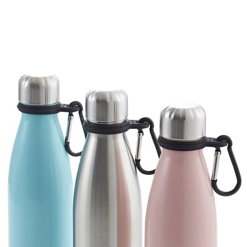 Outdoor mountaineering water bottle hanging buckle silicone mineral water bottle buckle silicone rock climbing water bottle buckle mountaineering equipment wholesale