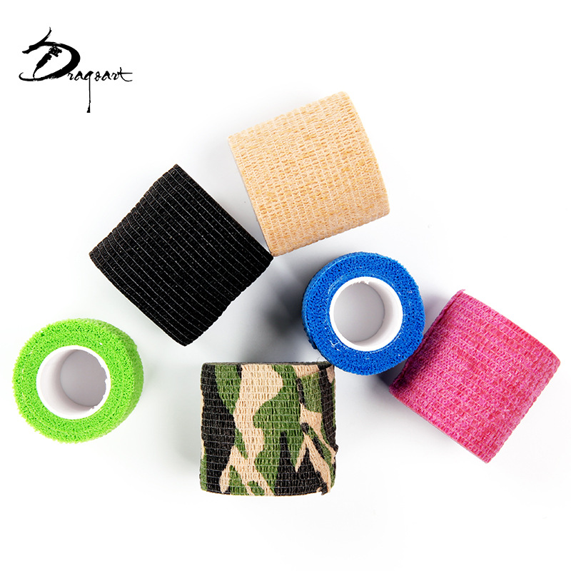 Dragon artist tattoo equipment disposable self-adhesive elastic bandage color non-woven bandage tattoo bandage