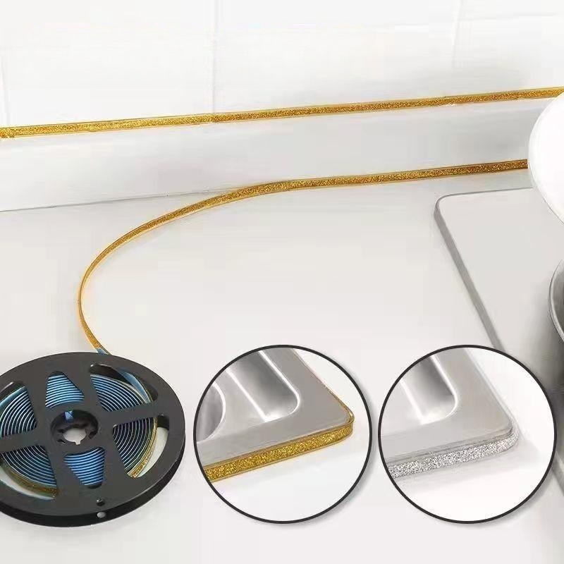 Factory Direct self-adhesive flat beautiful edge line beautiful seam adhesive strip multi-color self-adhesive beautiful edge line plaster line
