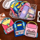Dopamine Portable Self-sealing Bag Ins High-value Snacks Split Bag Children's Day Cute Accompanying Gift Packaging Bag