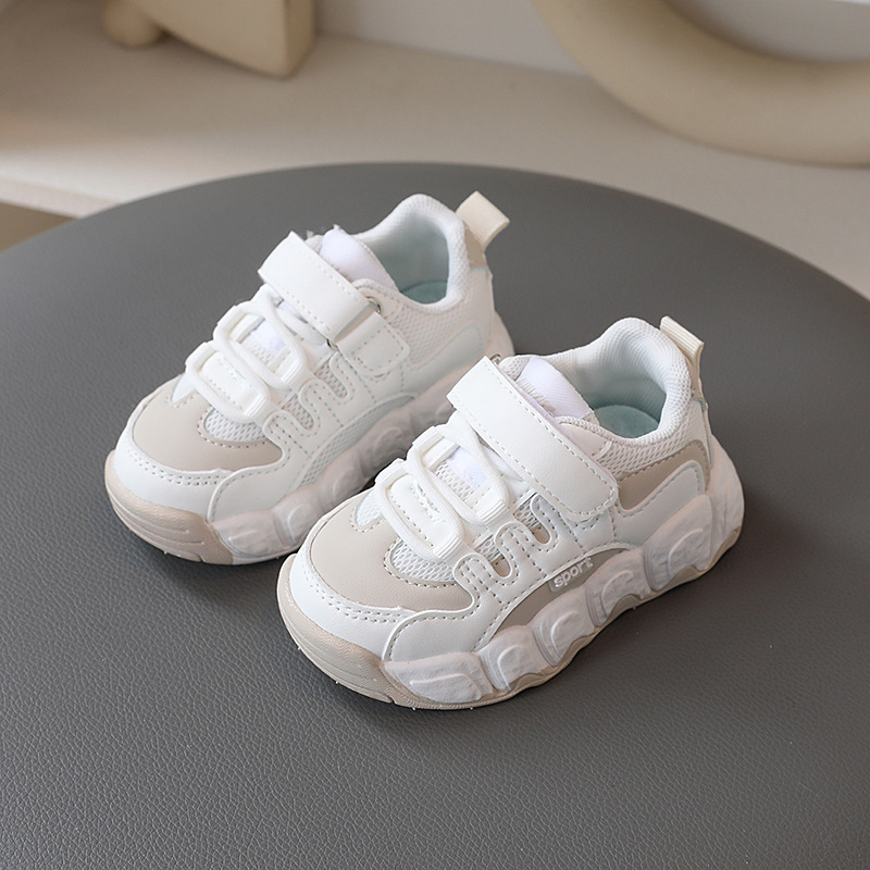 Baby shoes men 1-5 years old 2 children non-slip soft bottom sneaker spring and autumn breathable net shoes toddler toddler shoes tide