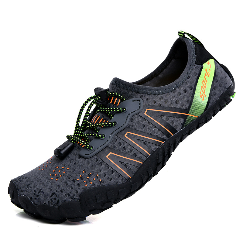 Summer Cross-border Couple Wading Five-finger Non-slip Light Quick-drying Outdoor Breathable Beach Tracing Shoes for Men and Women