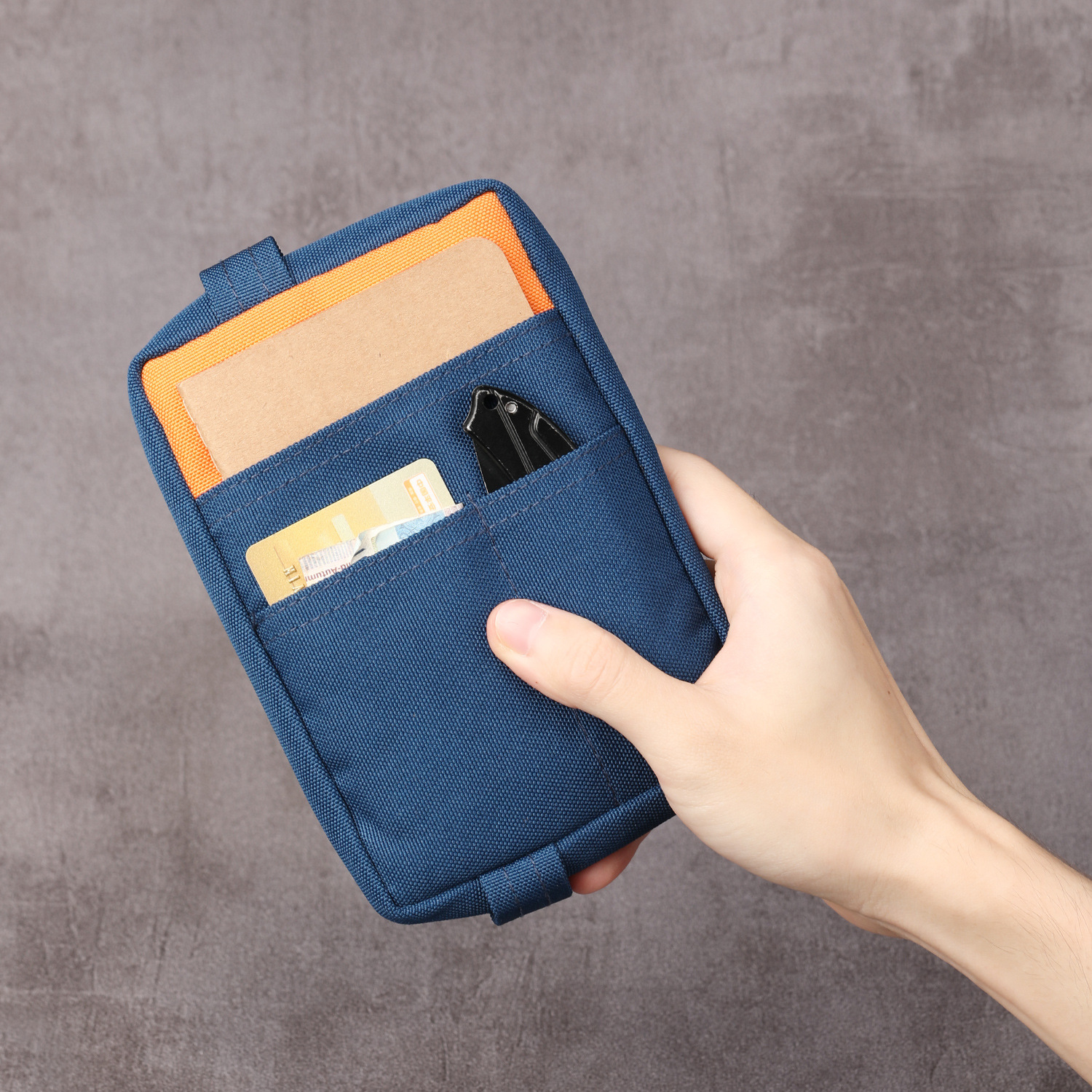 Cross-border new edc storage bag multi-functional military fan tactical bag portable coin purse card bag outdoor EDC tool kit