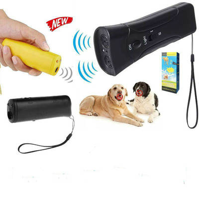 Ultrasonic single and double head Dog driving device pet Dog training horn laser Dog training device stop barking Dog Repellent