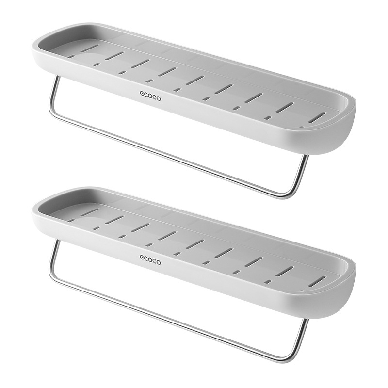 Bathroom Storage Rack Toilet Toilet Washstand Wall Towel Storage Rack Punch-free Wall-mounted Toilet