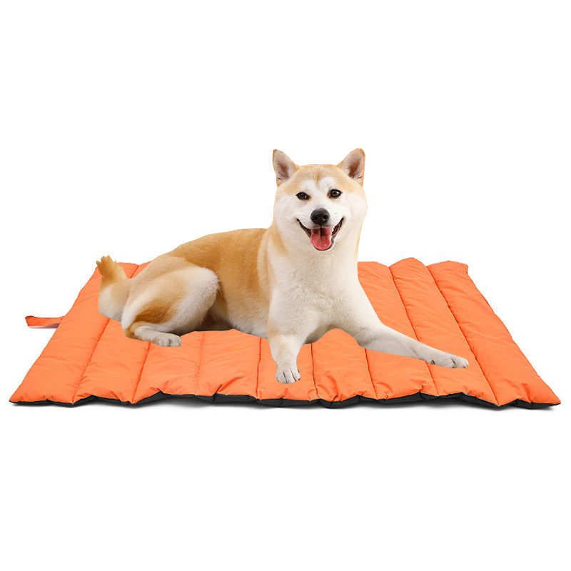 Pet products waterproof grid wear pad is not easy to stick fur pet kennel large dog outdoor easy to clean dog pad ice pad