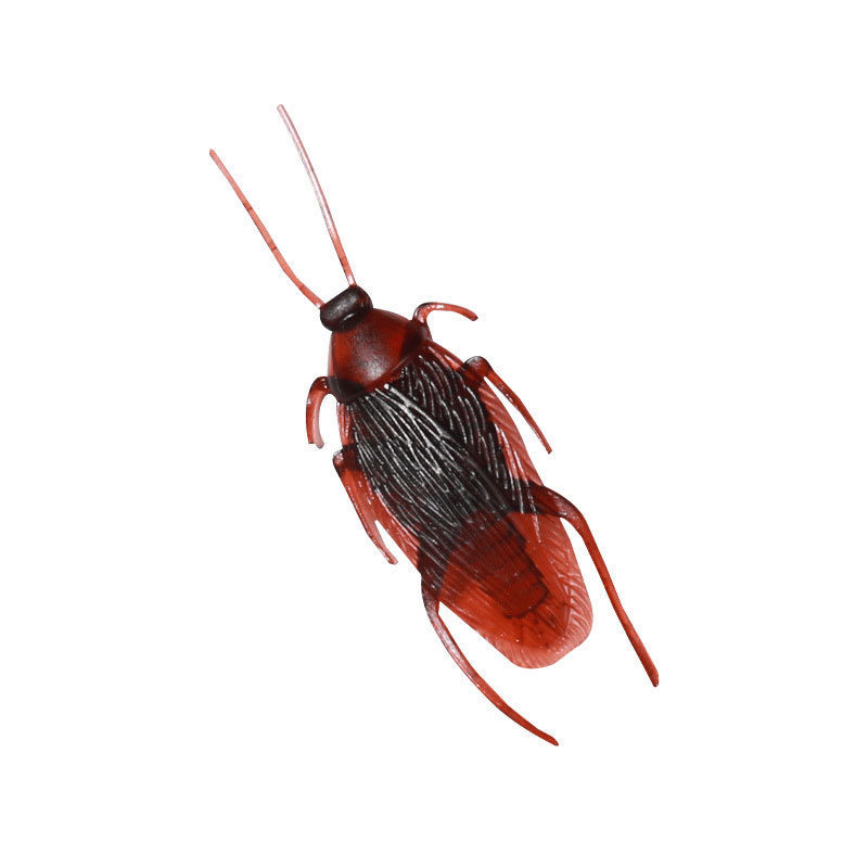 Cross-border Halloween trick toy props simulation cockroach fake cockroach toy plastic cockroach bat Spider small snake