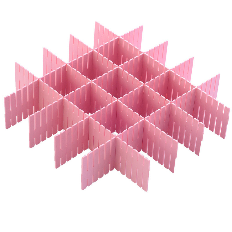 Drawer Storage Partition Panel Plastic Partition Panel Partition Free Combination Underwear Socks Storage Box Partition Artifact