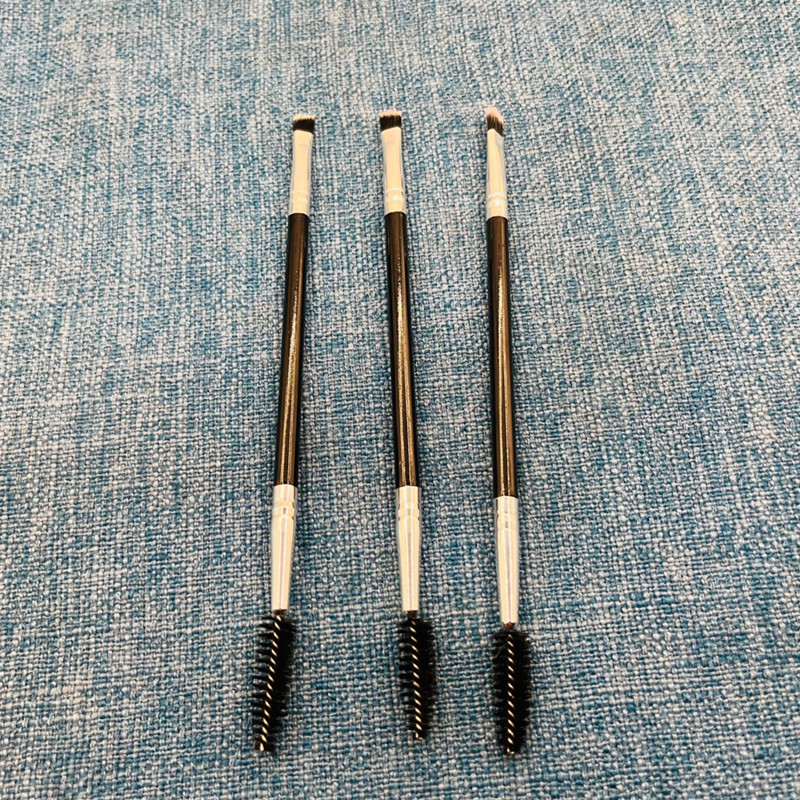 Factory direct single black oblique head line brush eyelash curl eye eyebrow sweep spiral brush grafting eyebrow brush beauty makeup tool