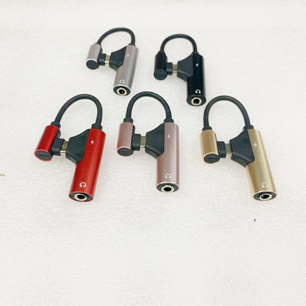 TYPE-C to 3.5 headset adapter cable for Huawei charging listening to songs two-in-one type-c mobile phone adapter