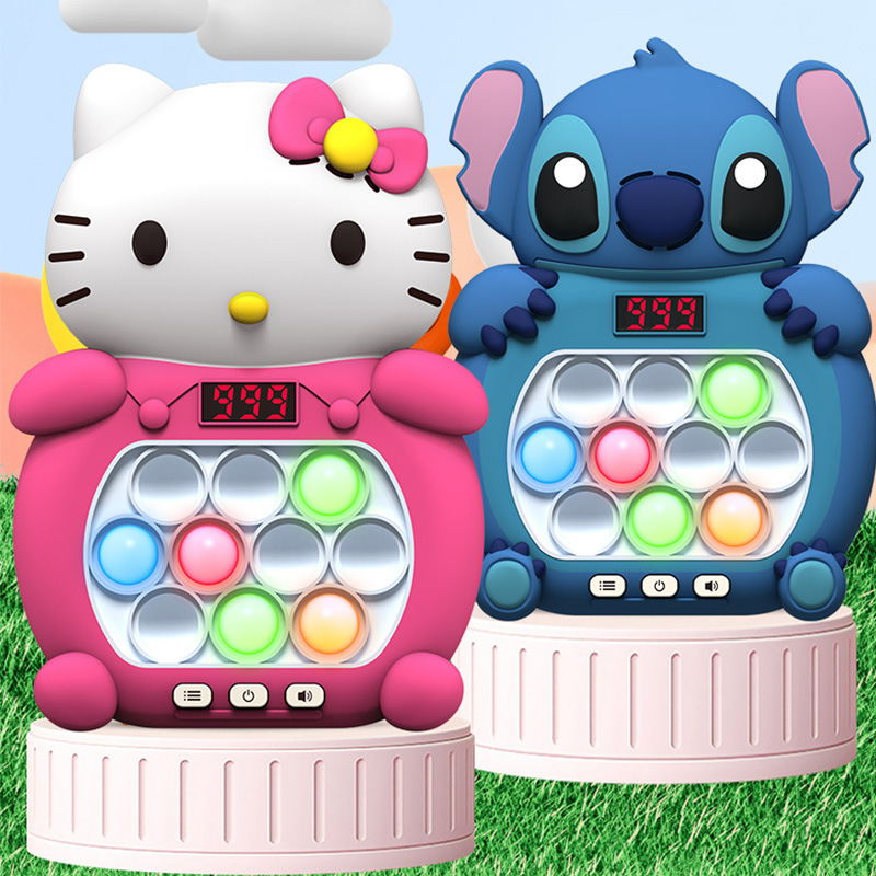 Cross-border speed push three-dimensional hamster to break through the game machine to decompress the puzzle to eliminate the rodent pioneer educational toys