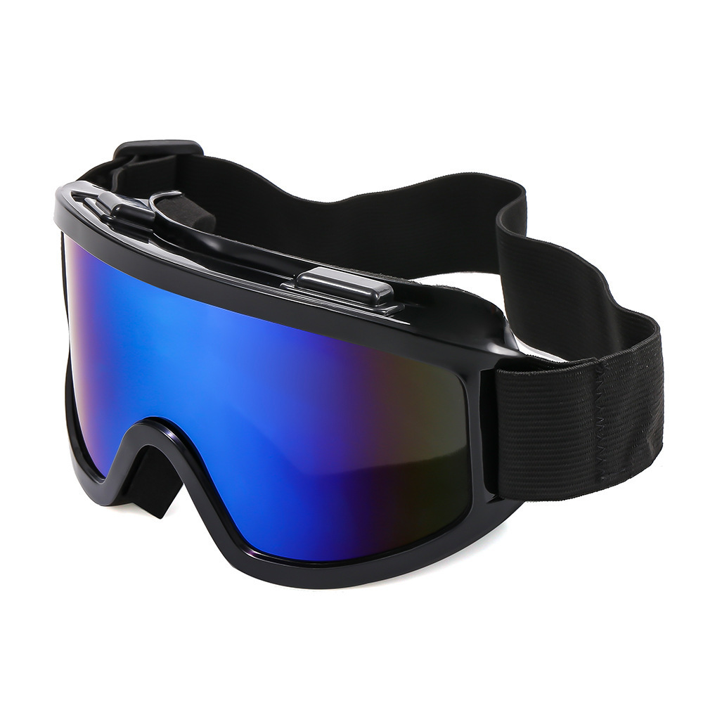 New double-layer anti-fog mountain skiing goggles outdoor large frame anti-wind sand dazzling polarized sports glasses_voghion.com