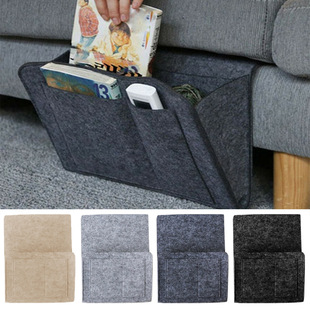 Amazon Supply Felt Bag Felt Storage Bag Felt Bedside Hanging Bag Sofa Bed Side Sundries Storage Bag